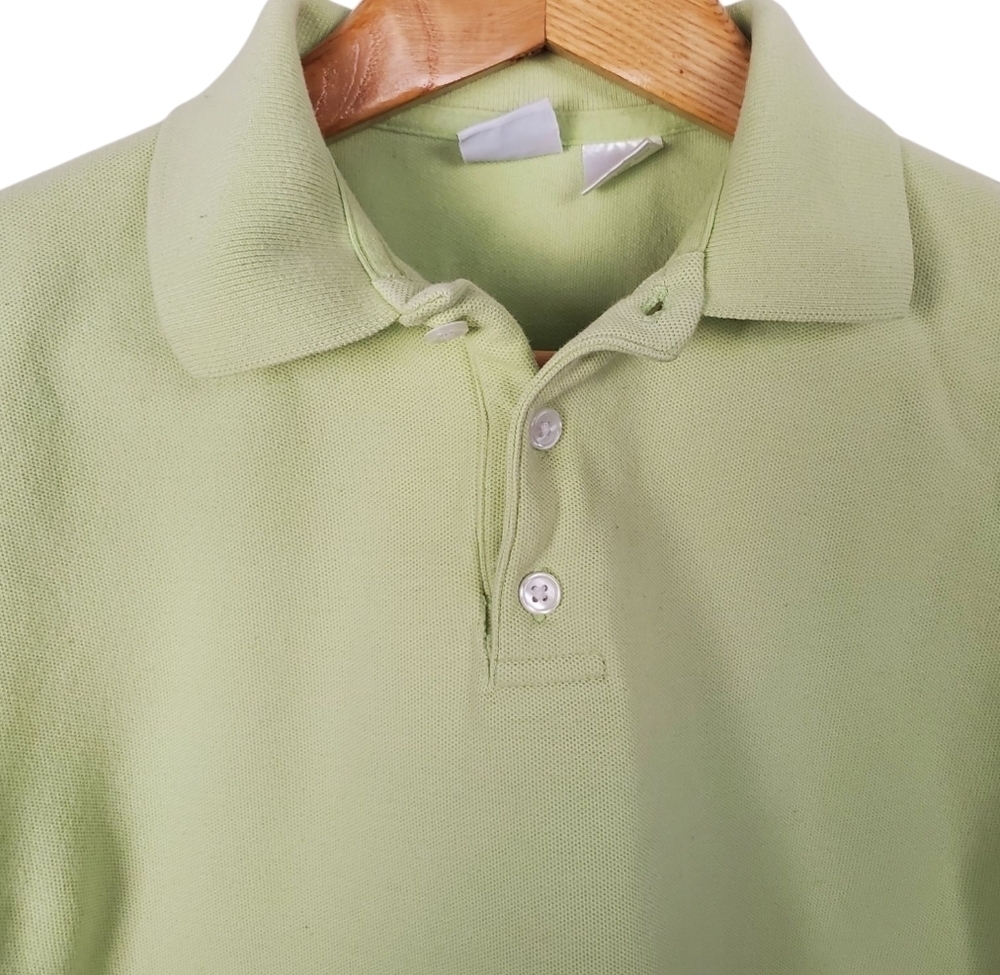 Talbots Kids Green Polo Shirt. Youth 12. #305 - Picture 3 of 9